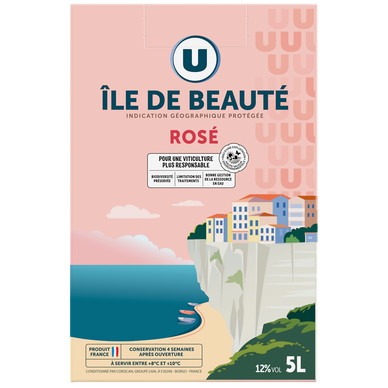 Vin rosé IGP Ile de Beauté  fontaine à vin, 5L