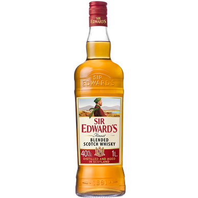 Scotch whisky Blended, SIR EDWARD'S, 40°, 1L