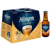 Bière cuvée blonde d'abbaye AFFLIGEM, 6,7°, packs 12x25cl