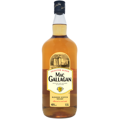 Blended Scotch Whisky Mac Gallagan 3 ans 40° vol. 1,5 L