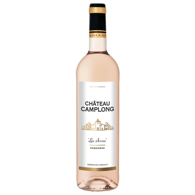 Vin rosé Corbières AOP Château Camplong cuvée Les Serres 75cl