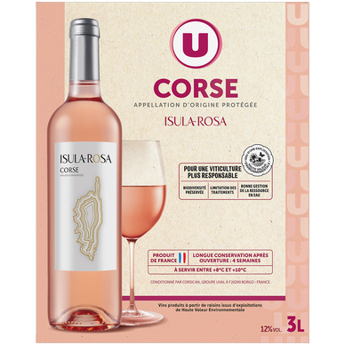 Corse AOP rosé U Fontaine à vin 3L