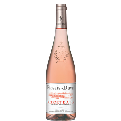 Vin rosé AOP Cabernet d'Anjou Plessis Duval, 75cl