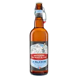 Bière La Blanche BRASSERIE DU MONT BLANC  4,7° - Bouteille 75cl