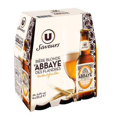Bière blonde d'Abbaye Höellingem  6,5°, 6x25cl