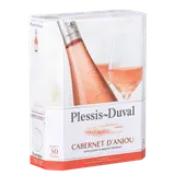 Vin rosé AOP, Cabernet d'Anjou "Plessis Duval",fontaine à vin de3l