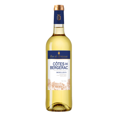 Vin blanc AOP Côtes de Bergerac moelleux Roc de Breyssac 75cl