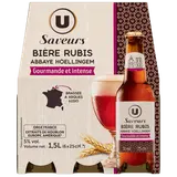 Bière rubis Abbaye Höellingem arôme fruits rouges  5°, 6x25cl