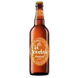 Bière ambrée LA GOUDALE, 7,2° - Bouteille 75cl