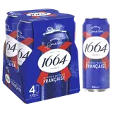 Bière blonde 1664 5,5° boîte 4x50cl