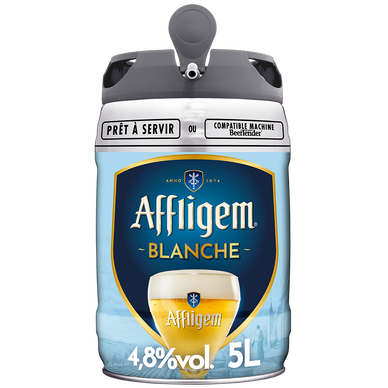 Bière blanche d'abbaye AFFLIGEM 4,8° - fût 5L