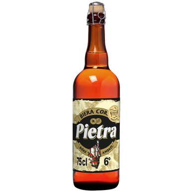 Bière ambrée corse PIETRA 6° - Bouteille 75cl