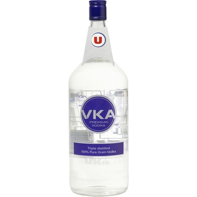 Vodka  37,5°, bouteille de 1,5l