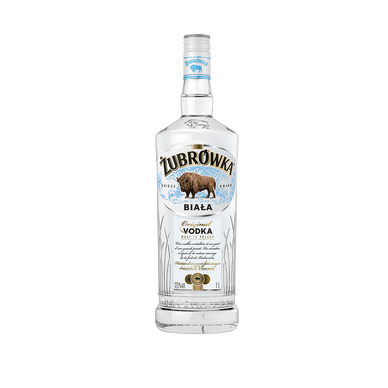 Vodka Biala ZUBROWKA, 37,5°, bouteille de 1l