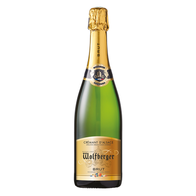 Crémant brut AOP d'Alsace WOLFBERGER, 75cl