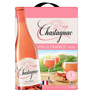 Vin de France rosé Chastagnac - Fontaine à vin 5L