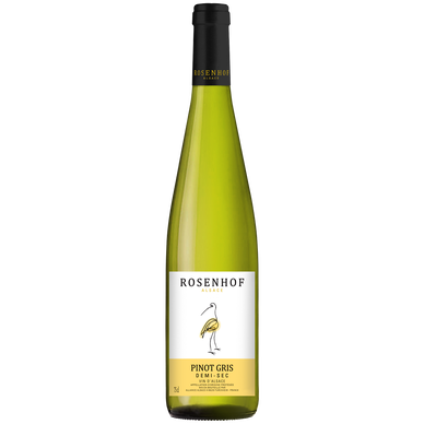 Vin blanc demi-sec AOP Alsace Pinot gris Rosenhof 75cl