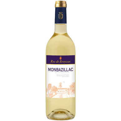 Vin AOP blanc Monbazillac moelleux Roc de Breyssac 75cl
