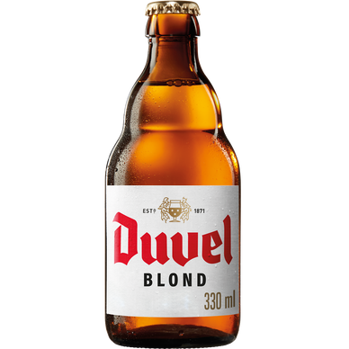 Bière blonde Belge DUVEL, 8,5° 33cl
