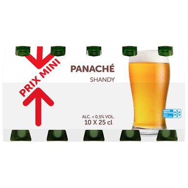 Panaché walberg PRIX MINI <0,5° - pack bouteille 10x25cl