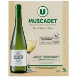 Muscadet AOP blanc Les Hauts Buis fontaine à vin 3L