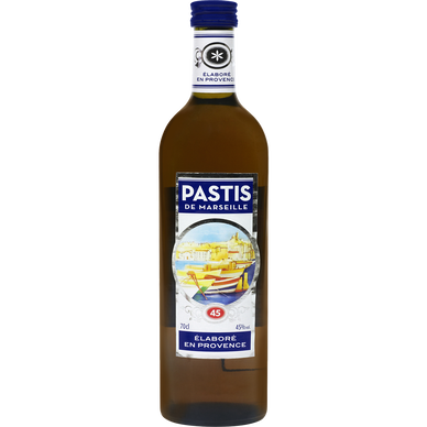 Pastis de Marseille  45°, 70cl