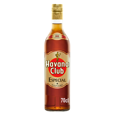 Rhum ambré Ron de Cuba Anejo Especial HAVANA CLUB, 37°5, 70cl