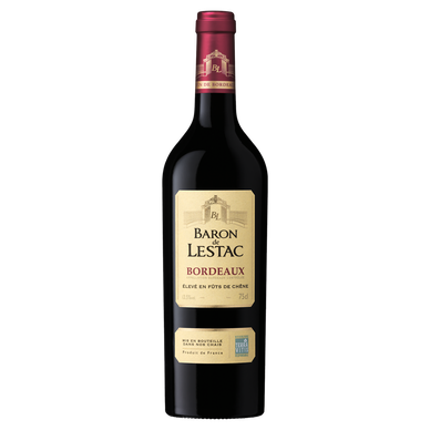 Vin rouge Bordeaux AOP Baron de Lestac 75cl