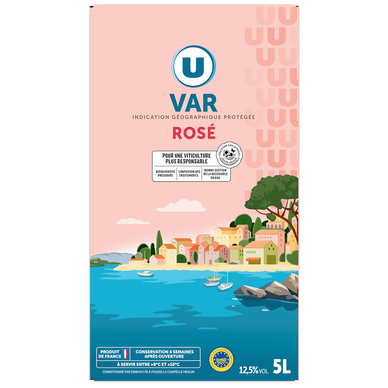 Vin rosé IGP Var   fontaine à vin  5 litres