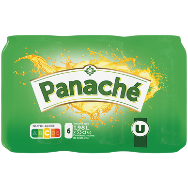 Panaché  boîte 0,5°, 6x33cl