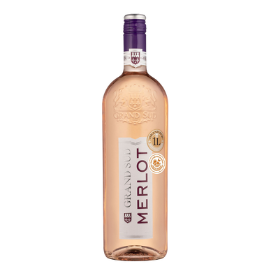 Vin rosé IGP de Pays d'Oc Merlot Grand Sud, 1l