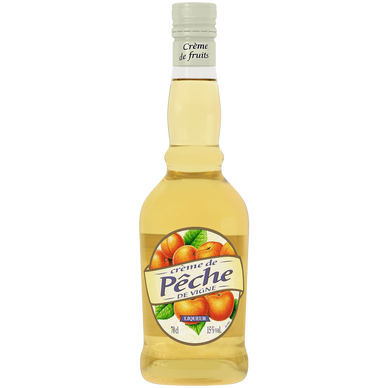 Crème de pêche de vigne, 15°, bouteille de 70cl