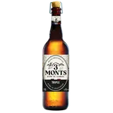 Bière blonde 9.5° Grande réserve TROIS MONTS, bouteille de 75cl