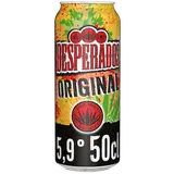 Bière aromatisée téquila DESPERADOS 5,9° boîte de 50cl