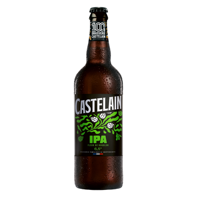 Bière blonde IPA, CASTELAIN fleur de houblon, 75cl