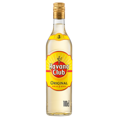 Rhum blanc de Cuba 3 ans HAVANA CLUB 37°5 1 litre