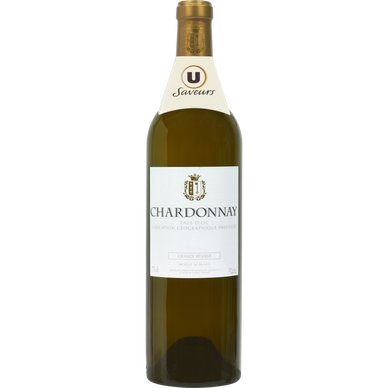 Vin blanc IGP Pays d'Oc Chardonnay grande réserve  75cl