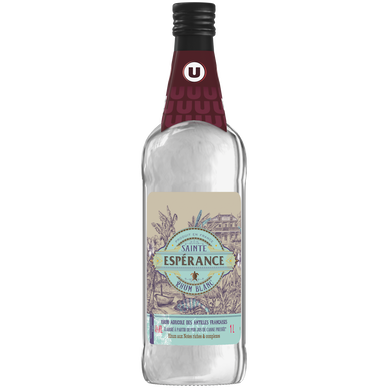 Rhum blanc agricole SAINTE ESPERANCE  40°, 1l