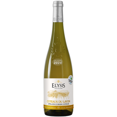 Vin blanc AOP moelleux "Côteaux blanc du Layon" Elysis, 75cl