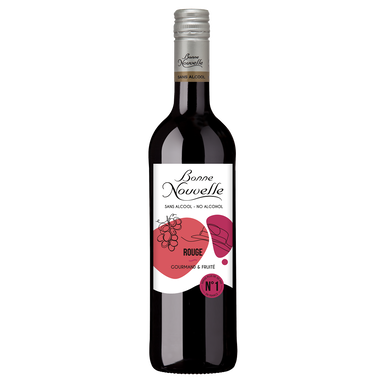 Sans alcool rouge Bonne Nouvelle 0° 75cl