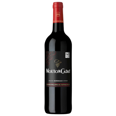 Vin rouge Bordeaux AOP Mouton Cadet, 75cl