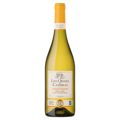 Vin blanc IGP Pays d'Oc Chardonnay Les Ormes de Cambras 75cl
