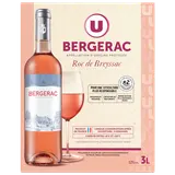 Bergerac AOP rosé Roc de Breyssac fontaine à vin 3L