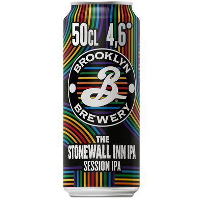 Bière blonde Stonewall Inn IPA BROOKLYN, 4,6° - Canette 50cl