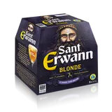 Bière blonde ST ERWANN originale, 7°, 6x25cl