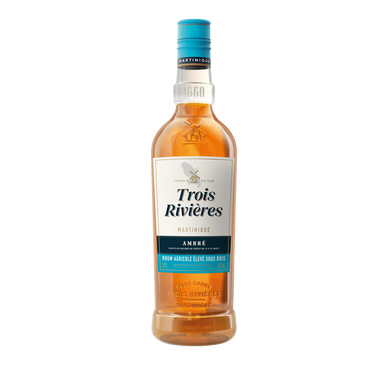 Rhum agricole ambré TROIS RIVIERES, 40°, bouteille de 70cl