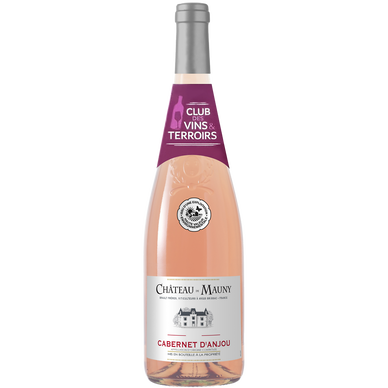 Vin rosé Cabernet d'Anjou AOP, Vin rosé, Cvt Château de Mauny 75cl