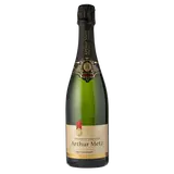 Vin blanc pétillant Crémant d'Alsace brut millésimé ARTHUR METZ, bouteille de 75cl
