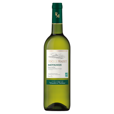 Vin blanc de pays d'Oc IGP Sauvignon ROCHE MAZET, 75cl