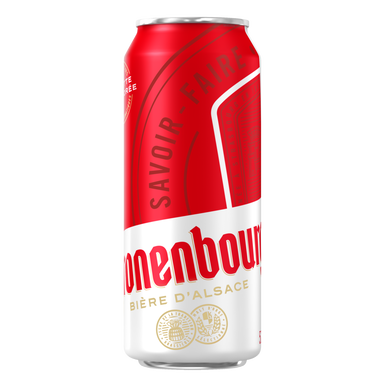 Bière blonde KRONENBOURG, 4,2° - Canette 50cl